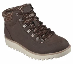 Skechers BOBS Mountain Kiss - Cute Factor -UK Clothing Sales Shop 113420 BRN F scaled