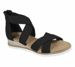 Skechers BOBS Desert Kiss - Desert Nights -UK Clothing Sales Shop 113540 BLK F scaled
