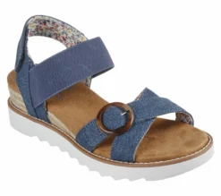 Skechers BOBS Desert Kiss Hi - Splendid Wonder -UK Clothing Sales Shop 113860 NVY F scaled