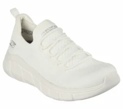 Skechers Bobs Sport B Flex - Color Connect -UK Clothing Sales Shop 117121 WHT F scaled