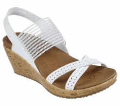 Skechers Beverlee - Boho Glow -UK Clothing Sales Shop 119330 WHT E scaled