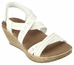 Skechers Beverlee - Delicate Glow -UK Clothing Sales Shop 119339 WHT F scaled
