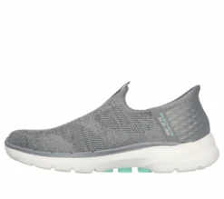 Skechers Slip-ins: GO WALK 6 - Fabulous View -UK Clothing Sales Shop 124569 GRY E scaled