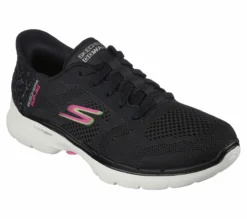 Skechers Slip-Ins: GO WALK 6 - Vivid Idea -UK Clothing Sales Shop 124627 BKMT F scaled