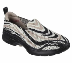 Skechers DVF: GO WALK 6 - Savanna Stripes -UK Clothing Sales Shop 124631 ZBA F scaled
