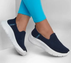 Skechers Slip-ins: GO WALK Flex - Relish -UK Clothing Sales Shop 124963 NVY B scaled