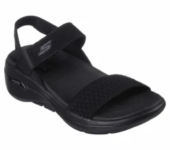 Skechers GO WALK Arch Fit Sandal - Polished -UK Clothing Sales Shop 140264 BBK F scaled