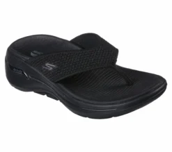 Skechers GO WALK Arch Fit Sandal - Luminous -UK Clothing Sales Shop 140269 BBK F scaled