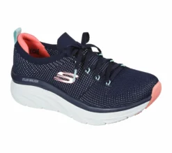 Skechers Relaxed Fit: D'Lux Walker - Refreshing Mood -UK Clothing Sales Shop 149311 NVY F scaled