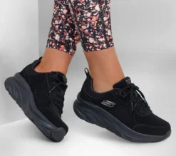 Skechers Relaxed Fit: D'Lux Walker - Pure Pleasure -UK Clothing Sales Shop 149318 BBK B scaled