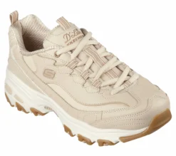 Skechers D'Lites - Good Neutral -UK Clothing Sales Shop 149807 NAT E scaled