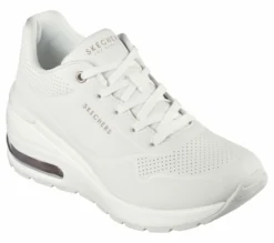 Skechers Million Air - Elevated Air -UK Clothing Sales Shop 155401 WHT F scaled
