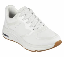 Skechers Arch Fit S-Miles - Mile Makers -UK Clothing Sales Shop 155570 WHT F scaled