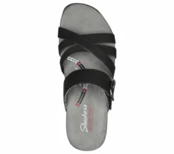 Skechers Arch Fit Reggae Trek - Summer Fling -UK Clothing Sales Shop 163265 BLK C scaled