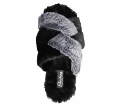 Skechers Cozy Slide - Lovely Vibes -UK Clothing Sales Shop 167634 BLK C scaled