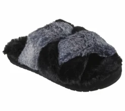 Skechers Cozy Slide - Lovely Vibes -UK Clothing Sales Shop 167634 BLK F scaled
