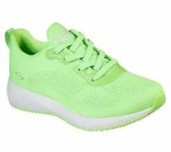 Skechers BOBS Sport Squad - Glowrider -UK Clothing Sales Shop 33162 LIME F scaled